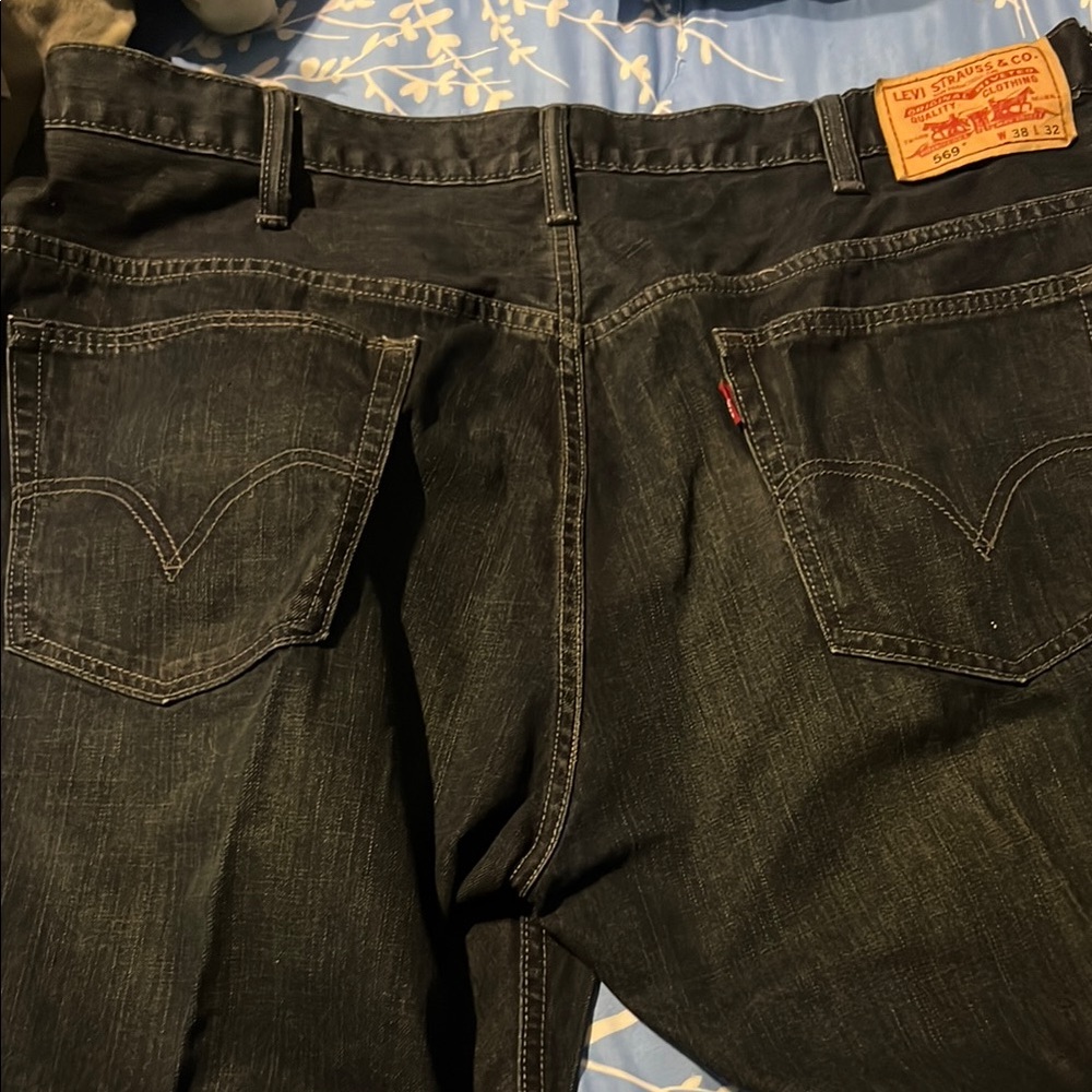 Levi’s Dark Denim Men Jeans - Picture 3 of 3